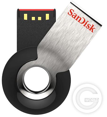 Флешка SANDISK USB Cruzer Orbit 8Gb Black