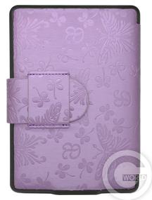 Купить чехол Leather Case для Amazon Kindle Paperwhite Butterfly, Purple