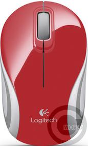 Компьютерная мышь Logitech Wireless Mini Mouse M187, Red