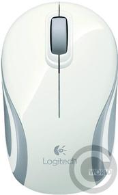 Компьютерная мышь Logitech Wireless Mini Mouse M187, White