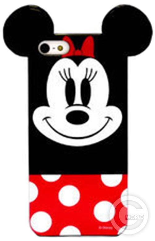 TPU case Disney Minne Mouse for 5/5s уши
