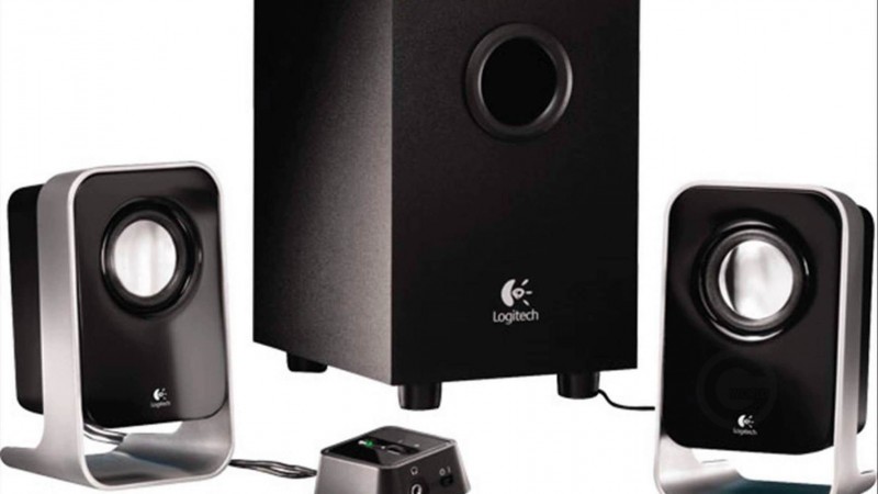 Stereo Speaker System LS21 2.1, Black