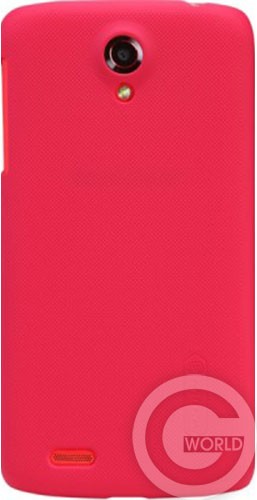 Чехол NILLKIN Lenovo S820 - Super Frosted Shield, red