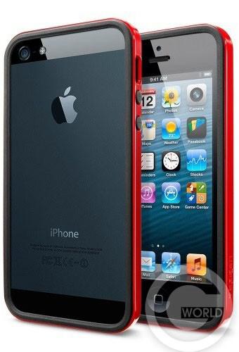 Чехол SGP iPhone 5S/5 Case Neo Hybrid EX Slim Vivid Series Dante Red 