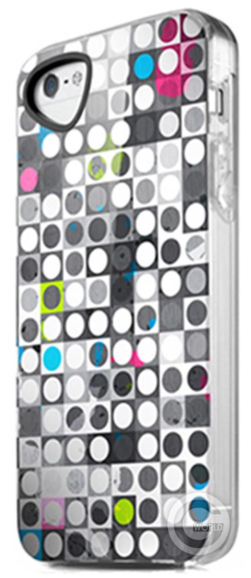 Чехол-накладка ITSKINS Phantom for iPhone 5C  Graphic Square