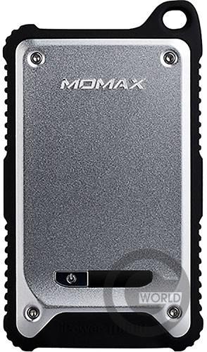 Внешний аккумулятор Momax iPower Tough 2 power bank 9000 mAh Silver