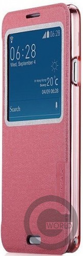 Чехол Momax Flip View case for Samsung N9000 Galaxy Note 3 Pink