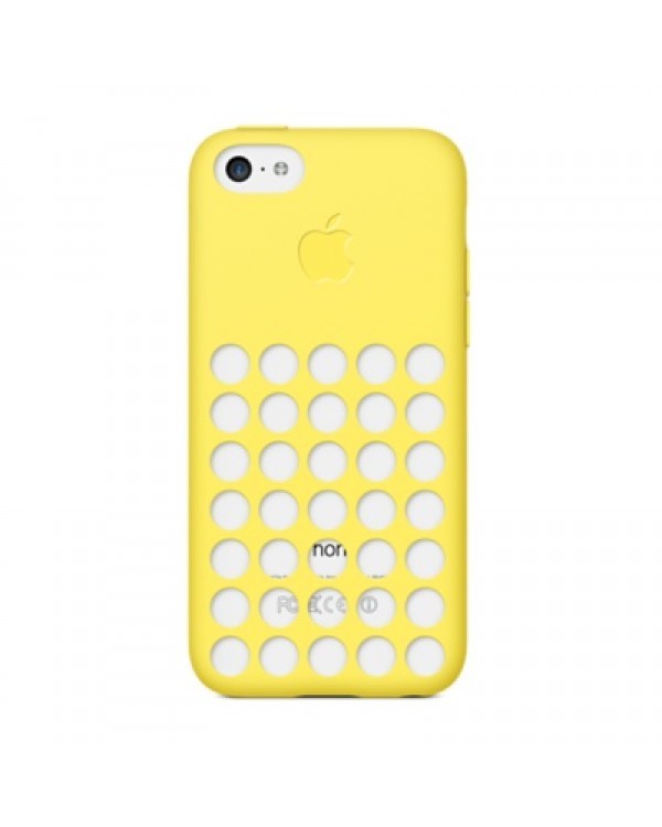 Оригинальный чехол для  iPhone 5C ( MF035ZM/A) yellow