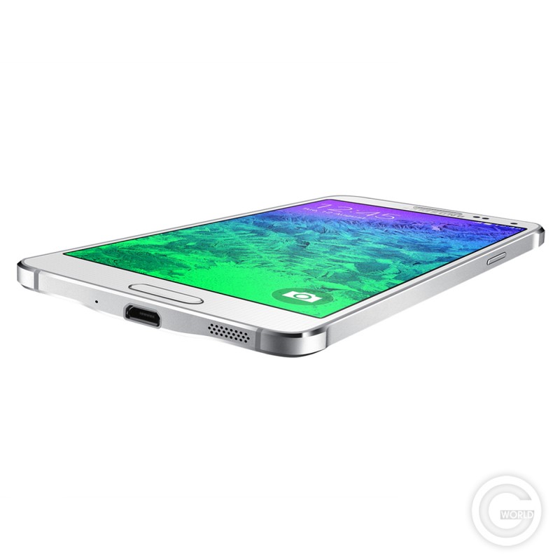 Galaxy S5 Alpha SM-G850F White Вид 5