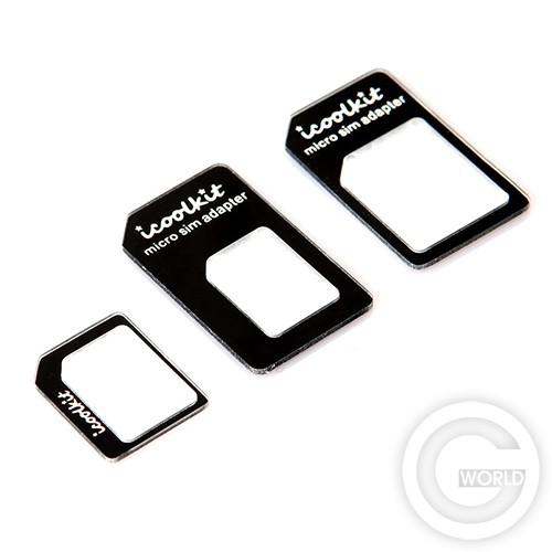 3-in-1 SIM adapter kit for iPhone 5 adina