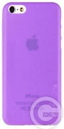 Чехол Melkco Air PP 0.4 mm cover case for iPhone 5C, purple
