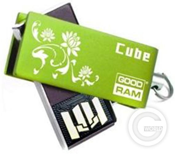 Флешка GOODRAM 16 GB Cube GREEN Spring Edition