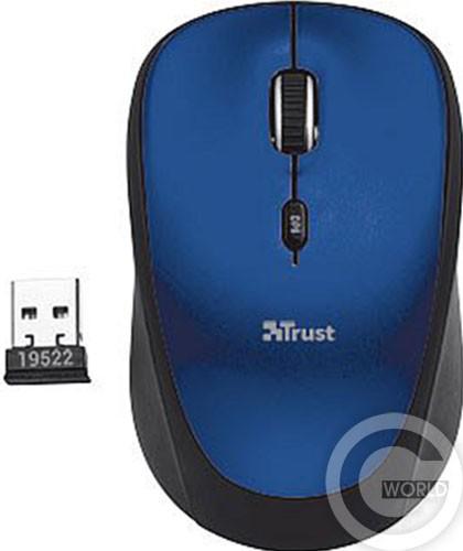 Мышь TRUST YVI Wireless Mouse Blue