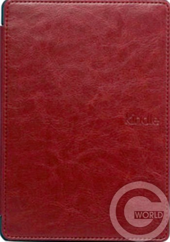 Amazon Kindle Leather Cover, red