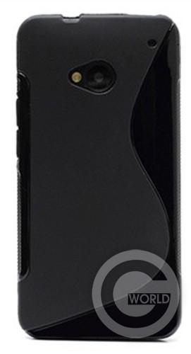 Купить чехол TPU case для HTC One S, black
