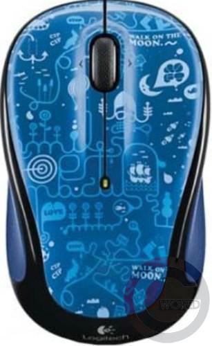  Компьютерная мышь Logitech Wireless mouse M325, Blue Smile