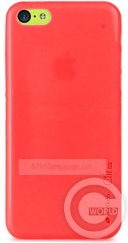 Чехол Melkco Air PP 0.4 mm cover case for iPhone 5/5S orange